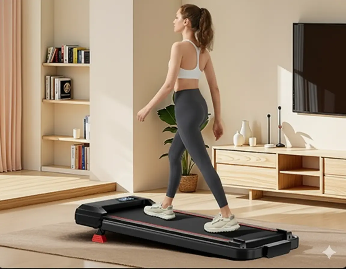 Mini Laufband für Schreibtisch - Laufband Büro klappbar