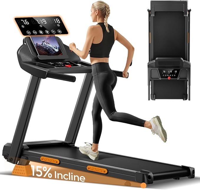 Lontek Laufband 12 km/h mit Steigung